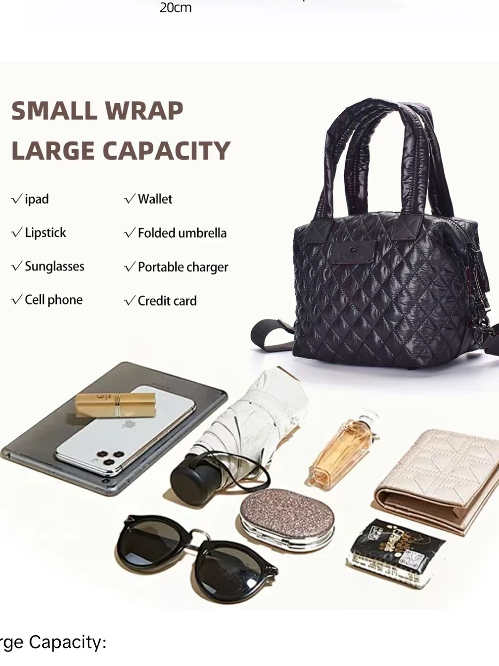 Heart Love Medium-Sized Plain Women's
Crossbody Bag with Coin Holder NWT silver - Picture 4 of 9
